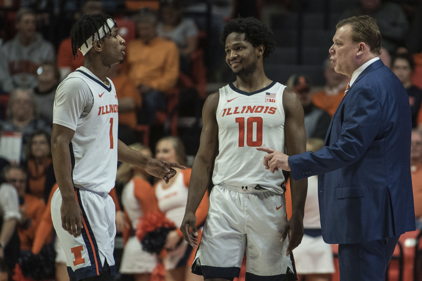 Nebraska Illinois Basketball
